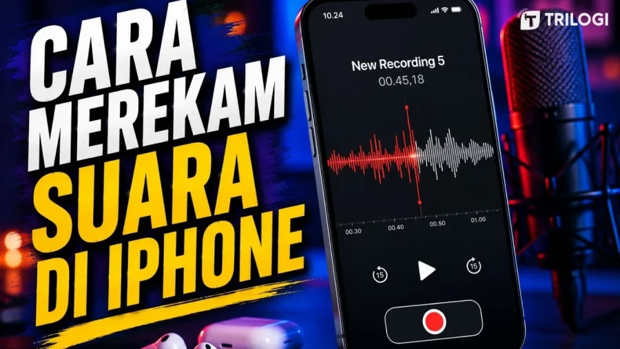 Cara Merekam Suara di iPhone