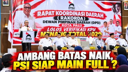 Ahmad Ali 'Buka Kartu' PSI di 2029 | Threshold Pemilu 7%? 9%? PSI Bilang Siap !