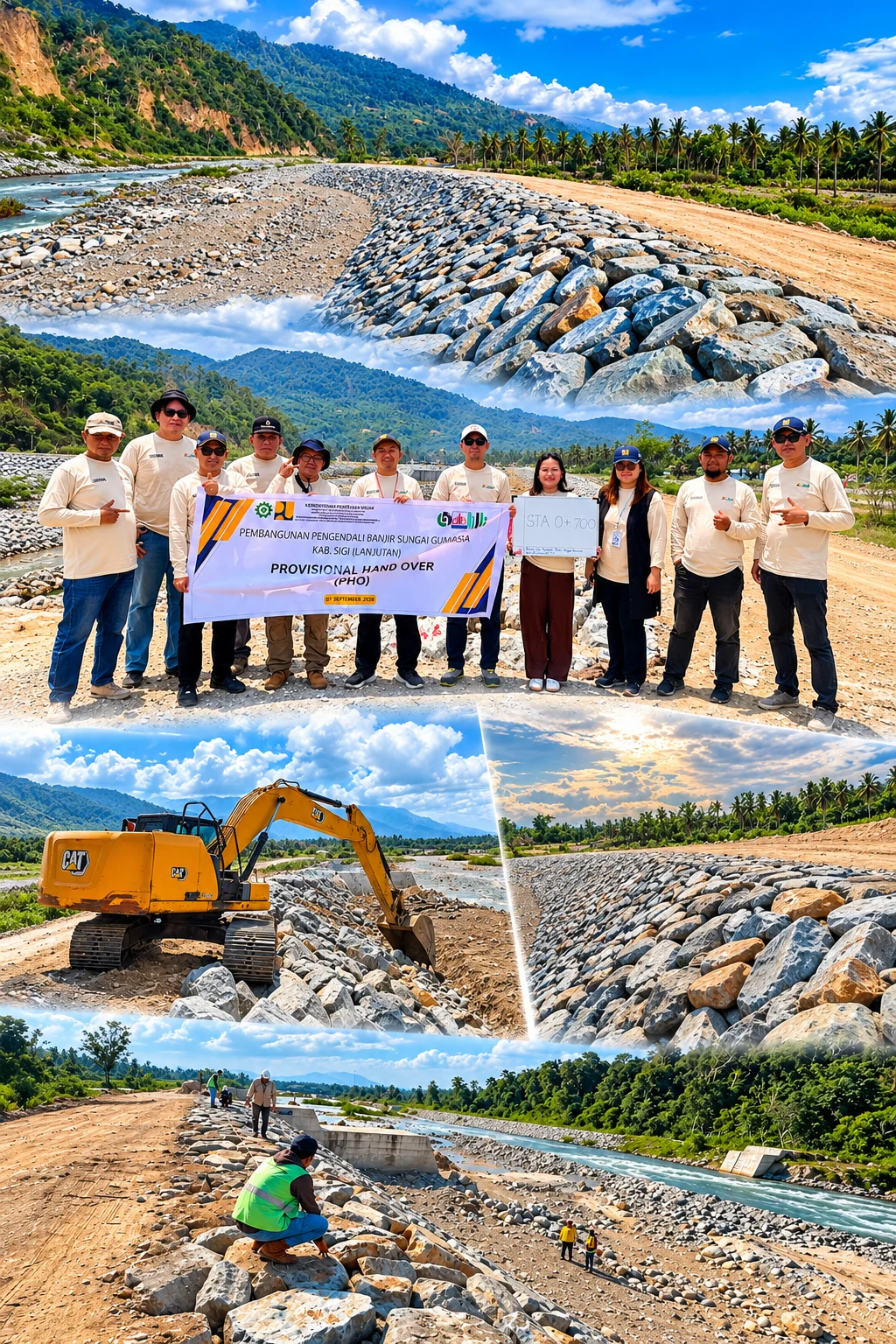 proyek pengendali banjir Sigi