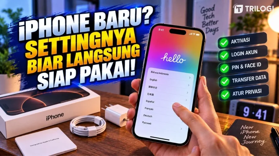 Cara Setting iPhone Baru, Jangan Asal Klik! Begini Setup yang Benar dari Nol