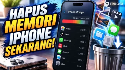 Cara Mengosongkan Memori iPhone