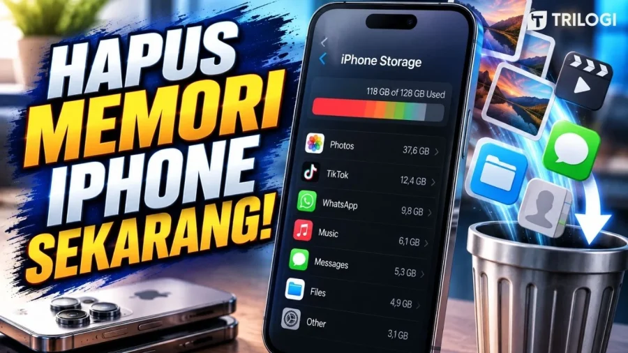 Cara Mengosongkan Memori iPhone
