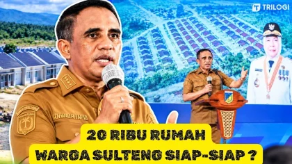 Program Tiga Juta Rumah Sulteng