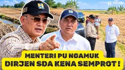 Sawah Bekasi Kering