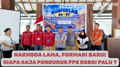 Resmi Terbentuk, Ini Struktur Lengkap DPC FPE KSBSI Kota Palu Periode 2026–2030