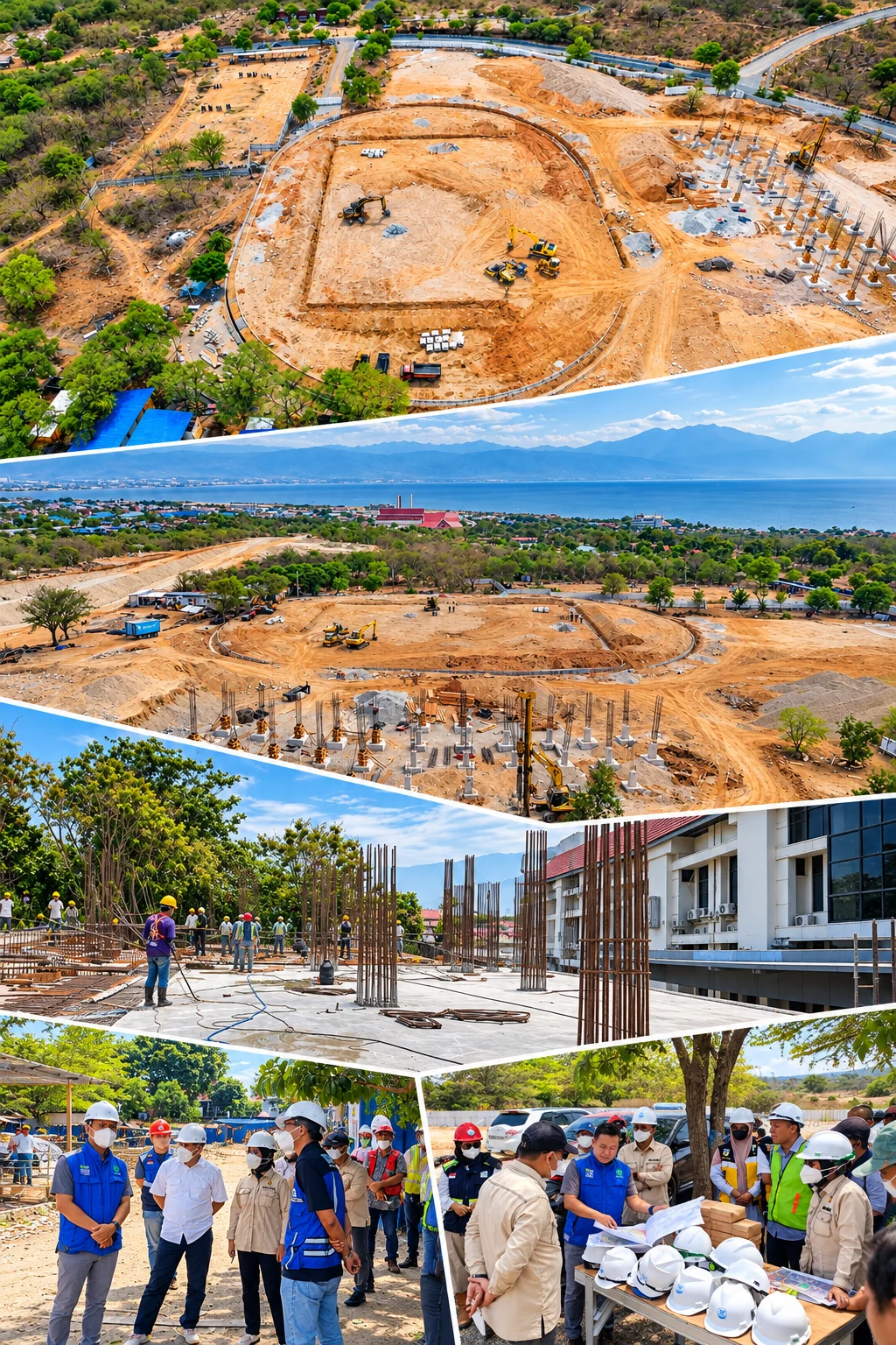 penataan Hutan Kota Kaombona Tahap I