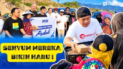 Aksi Sosial di TPA Kawatuna Palu, JMSI Sulteng Sasar Ratusan Pekerja Lewat Jumat Berbagi