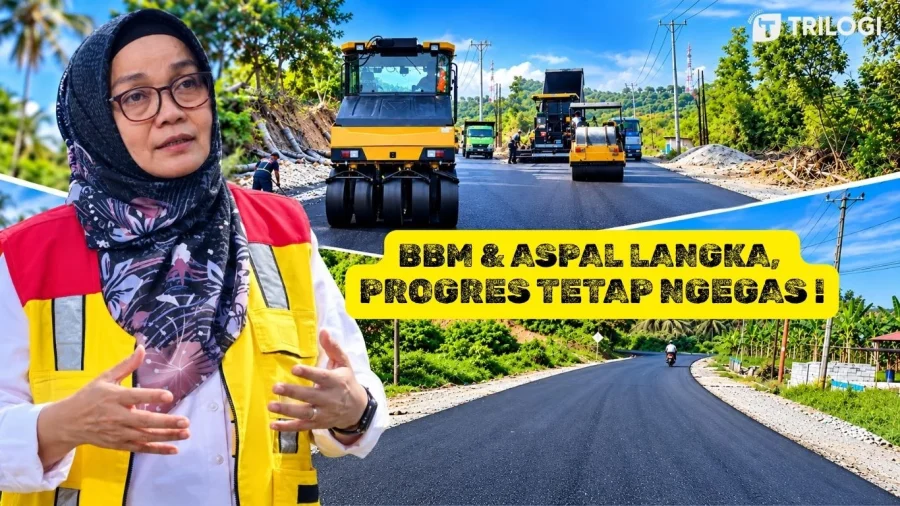 Proyek Jalan Tinombo Toboli 2026