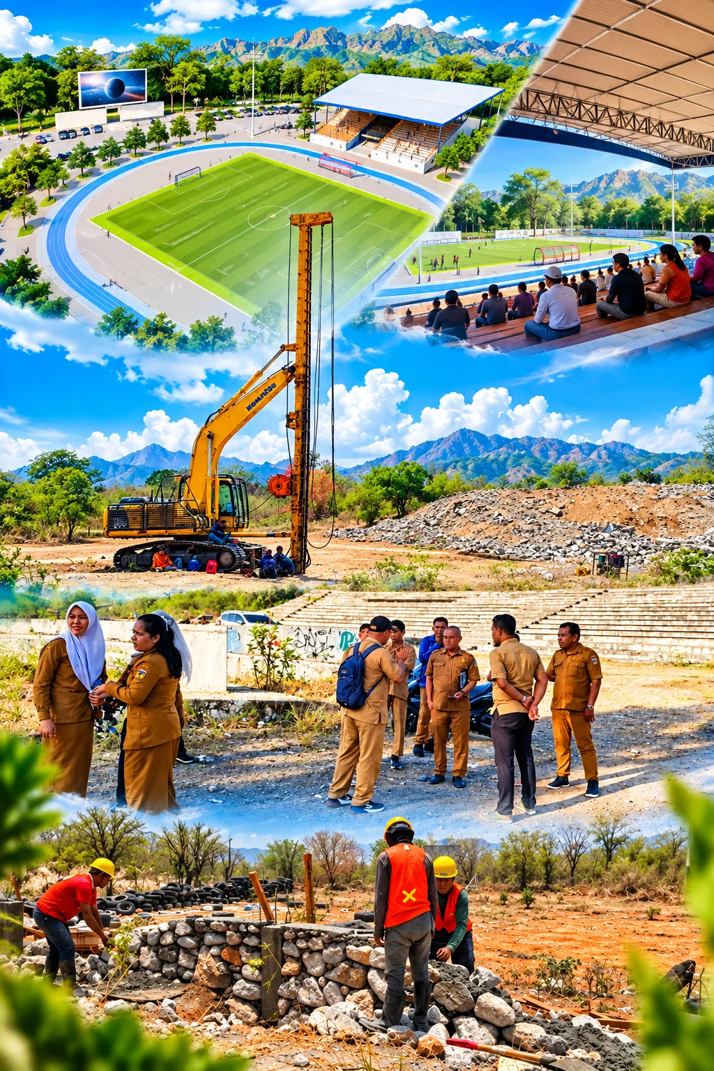 Proyek Hutan Kota Kaombona Palu